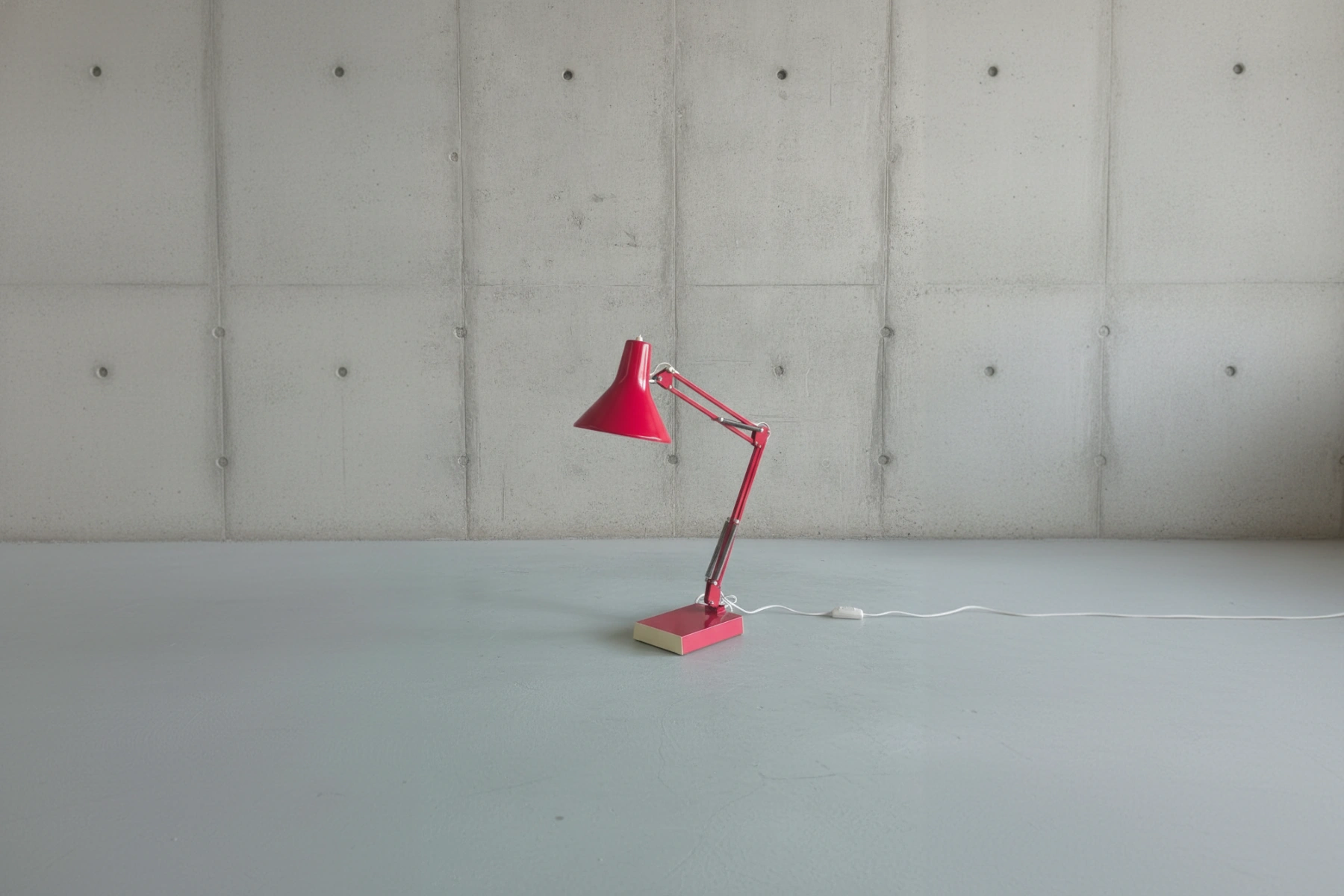 Lampada Rossa da Architetto