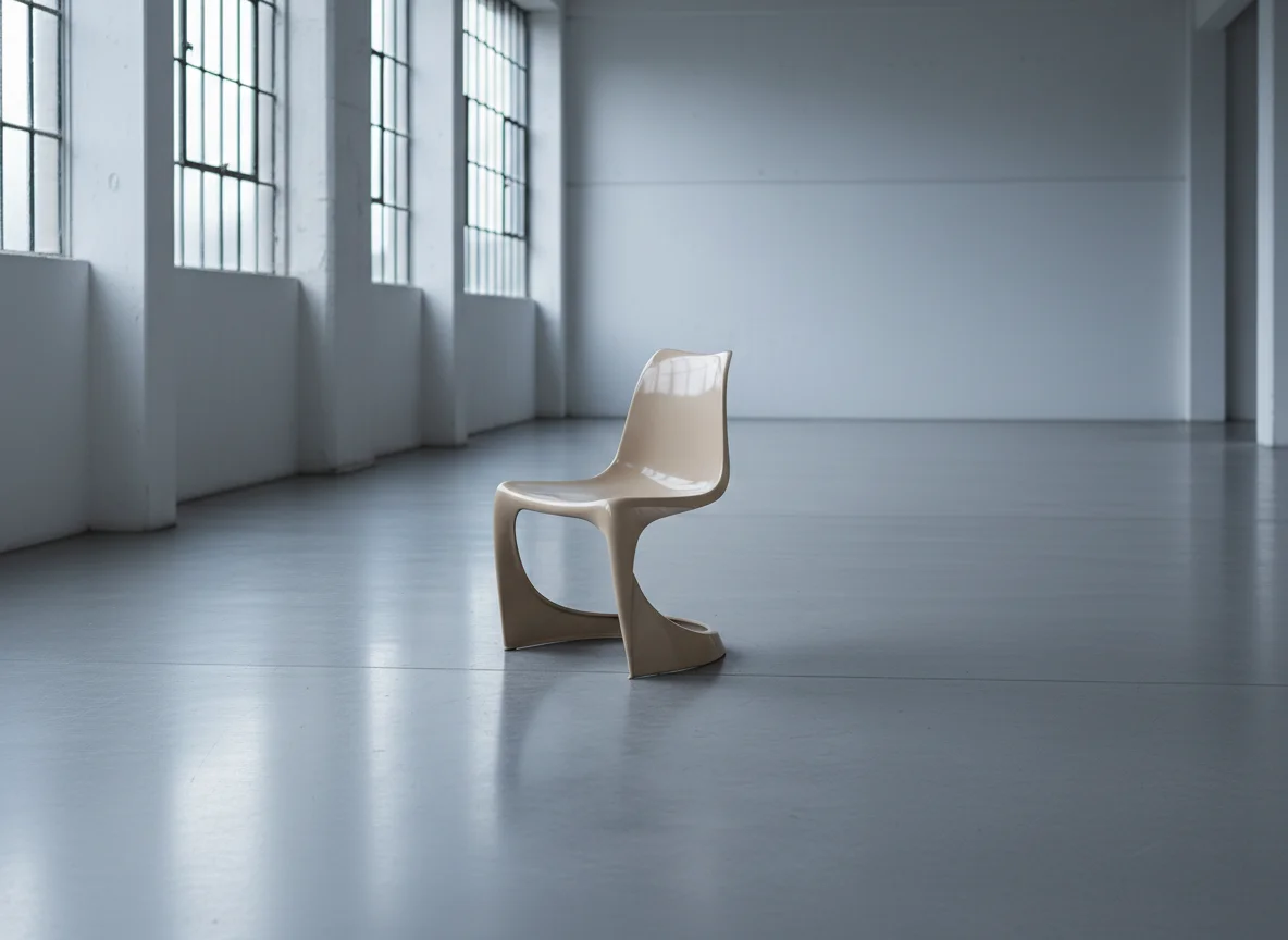 Sedia in Plastica - Steen Ostergaard - 1970